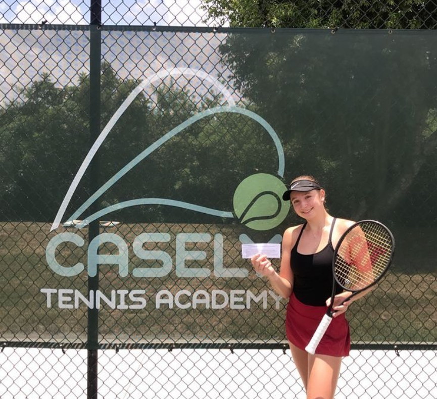 Dasha Plekhanova championship moment — NMBA junior tennis success story
